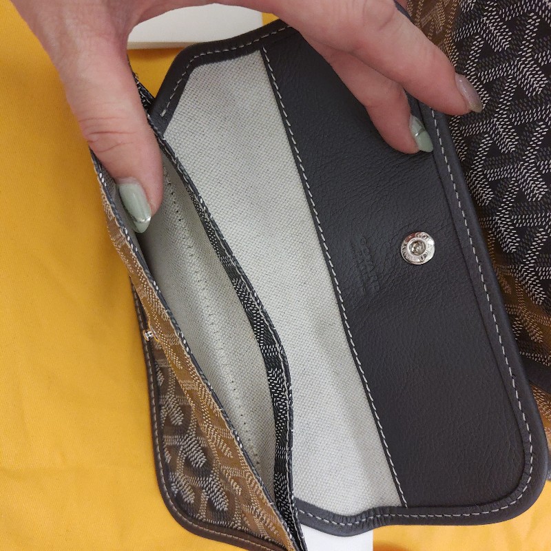 GOYARD 托特子母包(灰色)(PM)-17