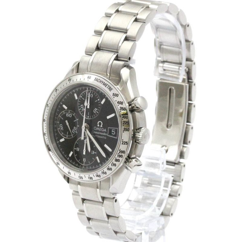 歐米茄超霸系列日期自動鋼男錶 3513.50 拋光-1