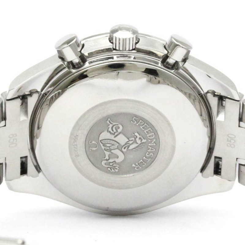 歐米茄超霸系列日期自動鋼男錶 3513.50 拋光-5