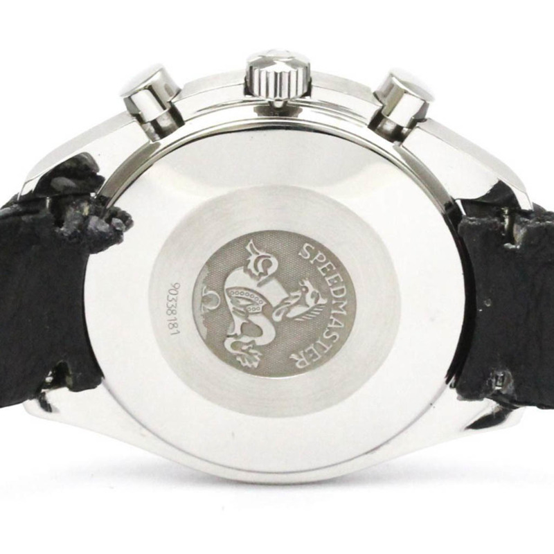 歐米茄超霸系列鑽石 MOP 錶盤鋼製男士手錶 3835.70.36 拋光-5