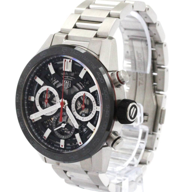 泰格豪雅 Carrera Calibre Heuer 02 計時碼錶男式手錶 CBG2010-1