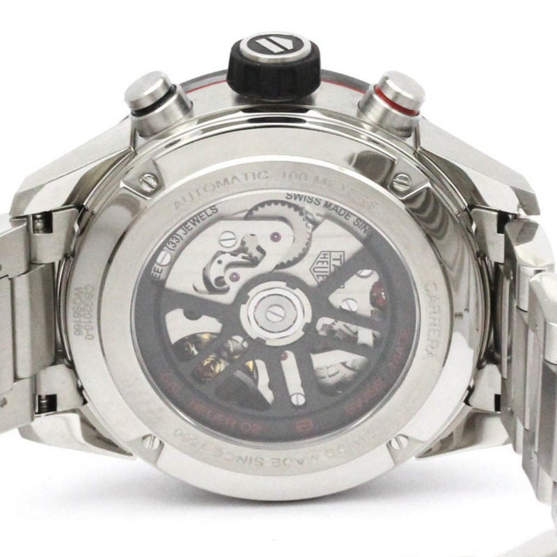 泰格豪雅 Carrera Calibre Heuer 02 計時碼錶男式手錶 CBG2010-5