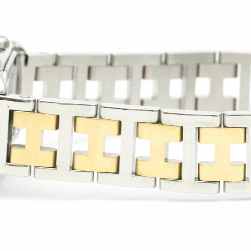 愛馬仕 Rally 鍍金鋼石英女士手錶 RA1.220 拋光-2