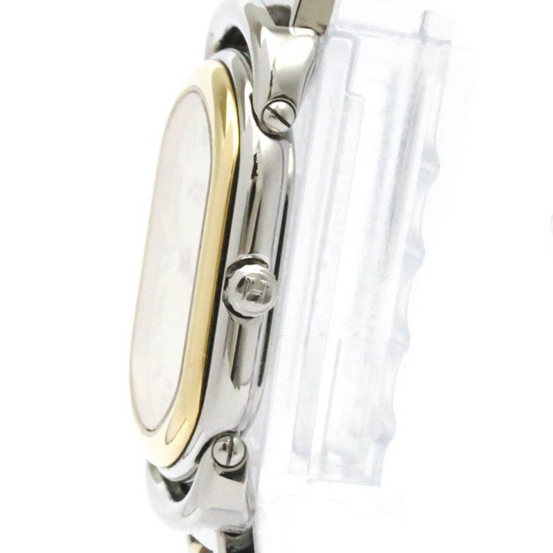 愛馬仕 Rally 鍍金鋼石英女士手錶 RA1.220 拋光-3