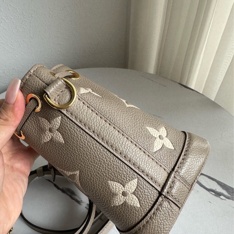 lv最夯的斑鳩灰水桶包Nano-2