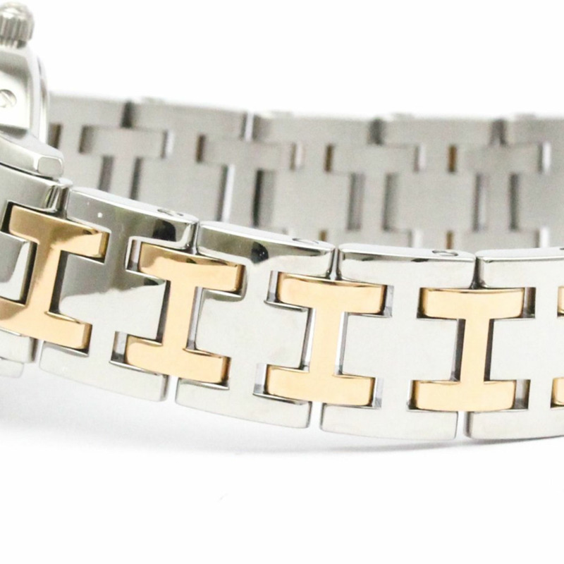 愛馬仕 Clipper 鍍玫瑰金鋼女士手錶 CP1.221 拋光-2