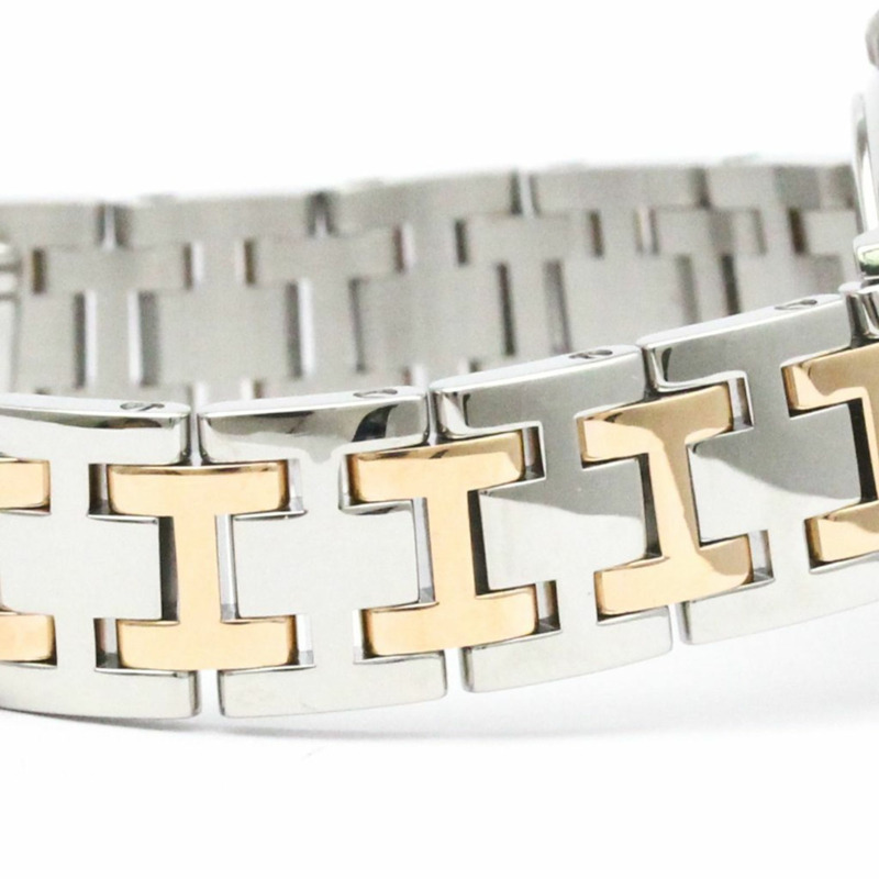 愛馬仕 Clipper 鍍玫瑰金鋼女士手錶 CP1.221 拋光-6