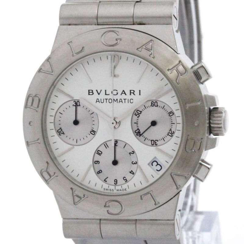 BVLGARI Diagono Sport 計時自動腕錶 CH35S AUTO 拋光-0