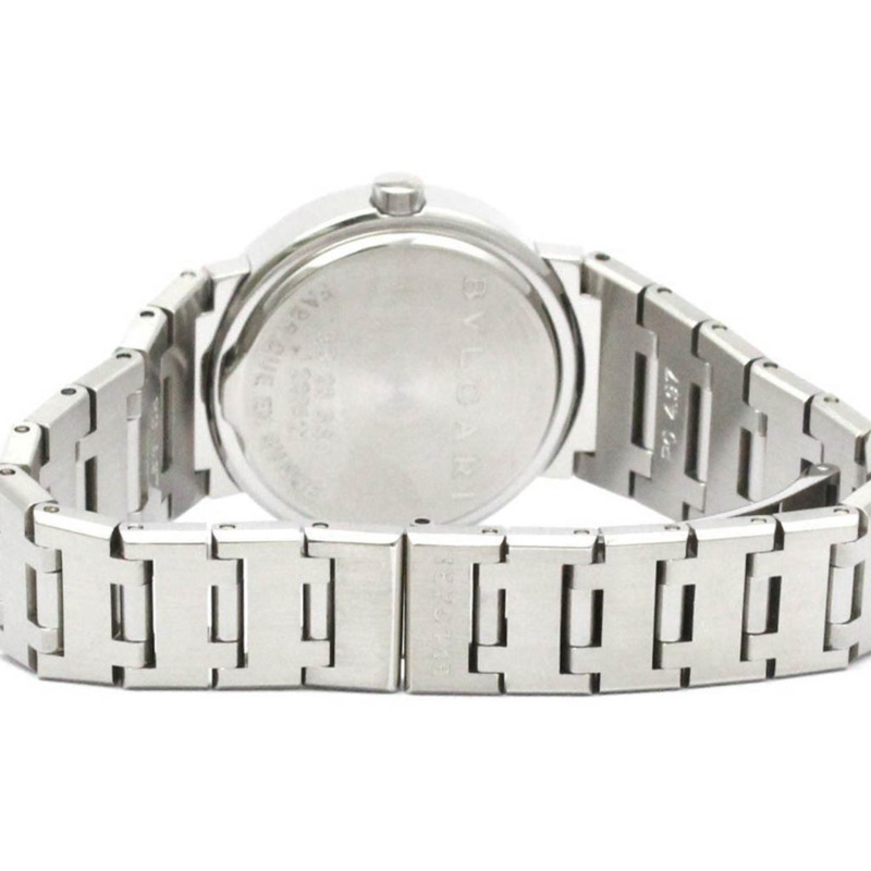 BVLGARI BVLGARI-BVLGARI 鋼質石英女錶 BB26SSD-4