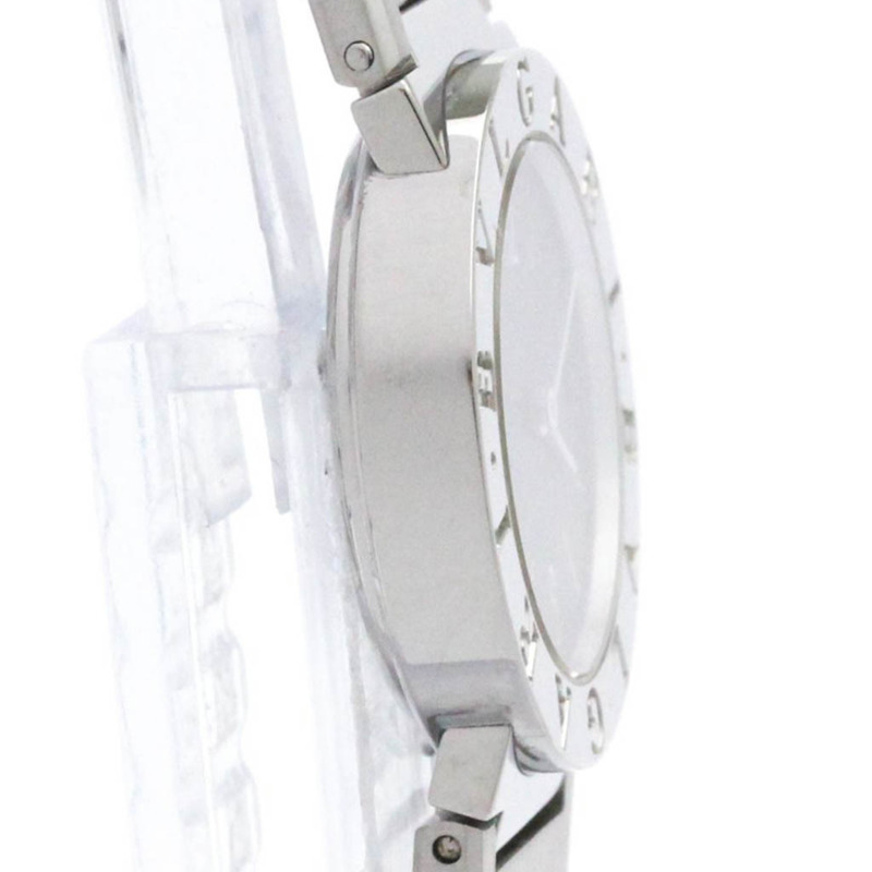 BVLGARI BVLGARI-BVLGARI 鋼質石英女錶 BB26SSD-7