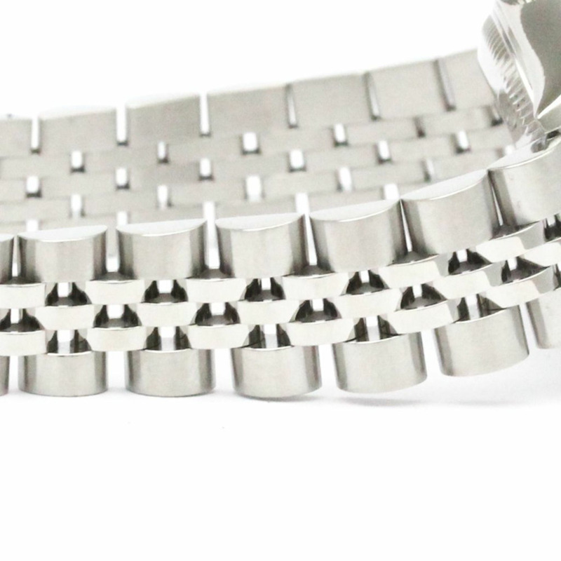 勞力士蠔式恆動 Date P 系列鋼自動女用腕錶拋光-6