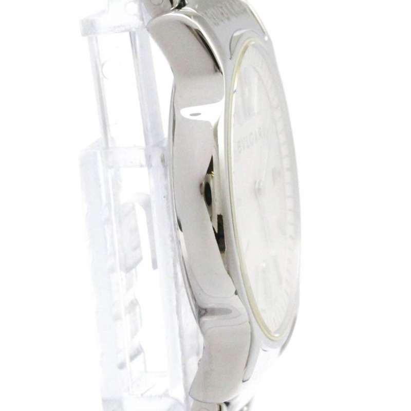 BVLGARI Solotempo 不鏽鋼石英男錶 ST35S 拋光-7