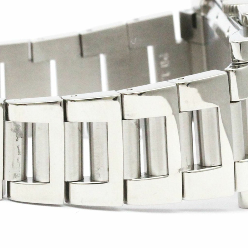 BVLGARI Rettangolo 不鏽鋼石英男錶 RTC49S 拋光-6