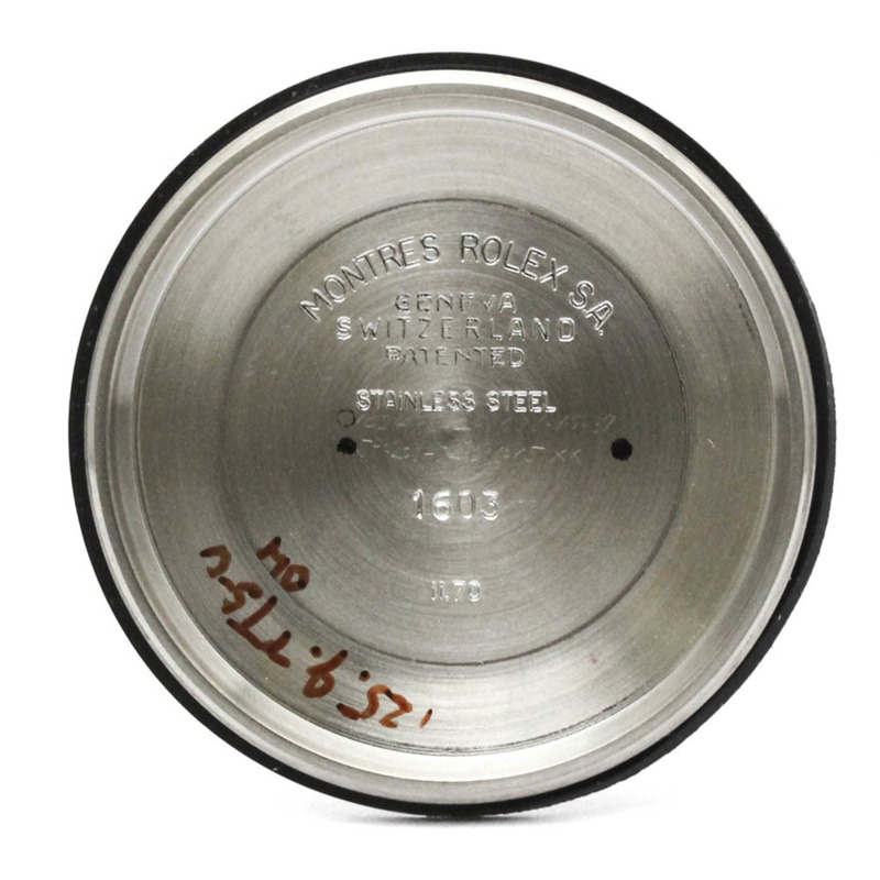 勞力士 Datejust 1603 不鏽鋼自動男士手錶復古-9