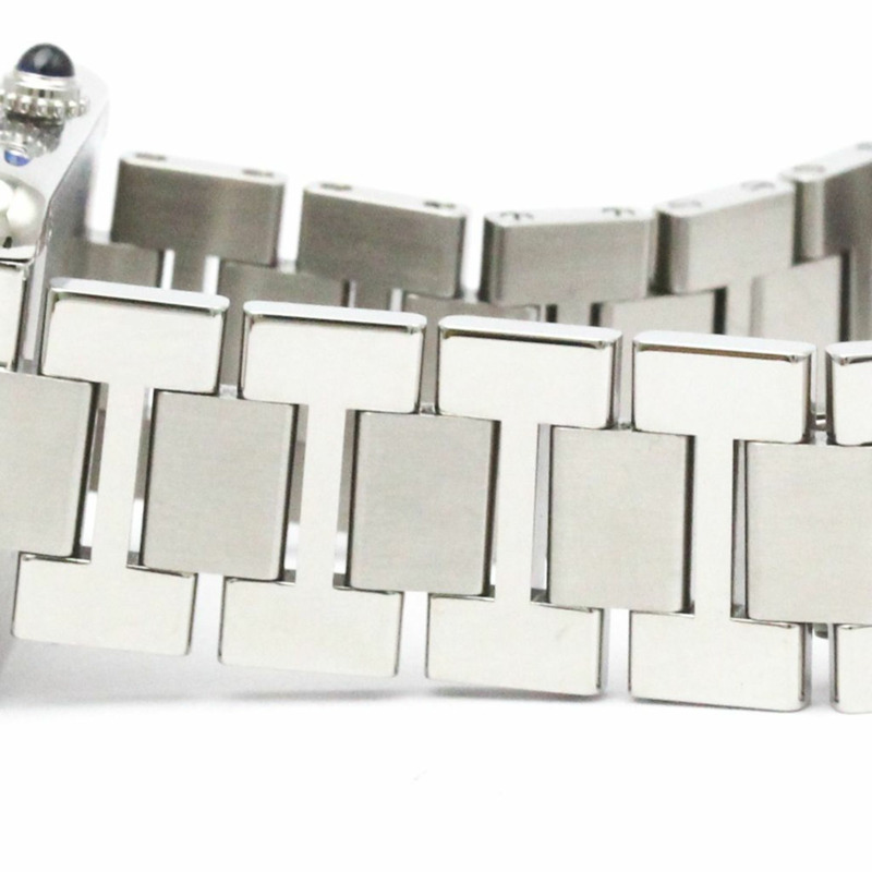 卡地亞 Tank Solo SM 鋼石英女士手錶 W5200013 拋光-2