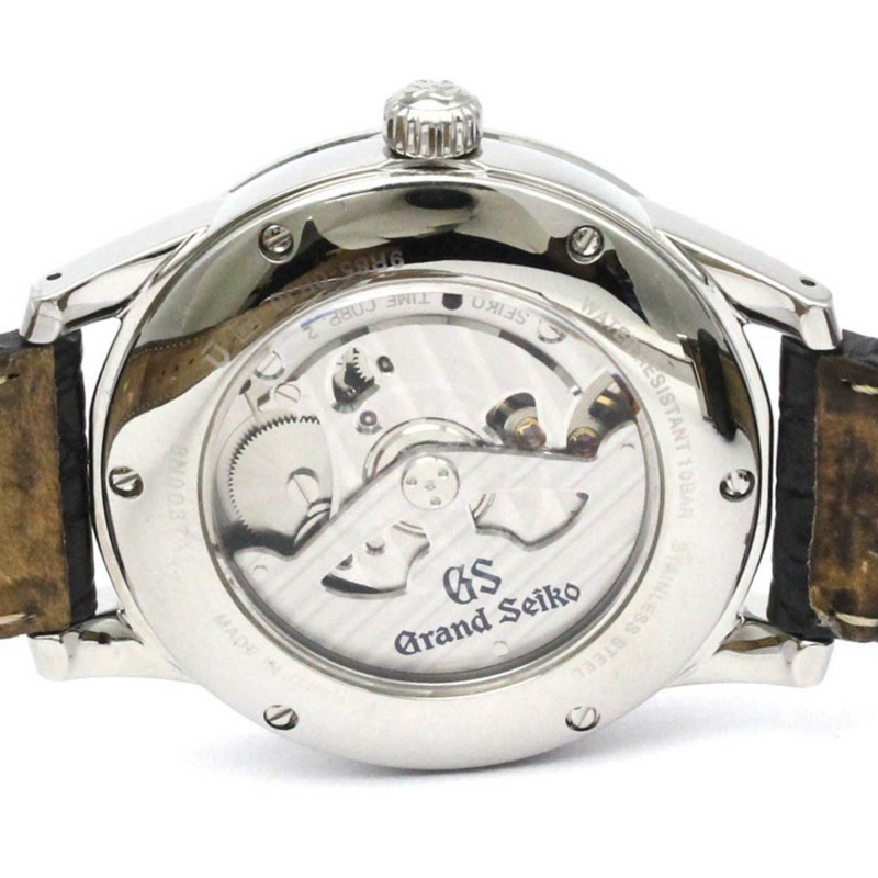 GRAND SEIKO SBGA293 Spring Drive 鋼製男錶 9R65-0BJ0 拋光-5