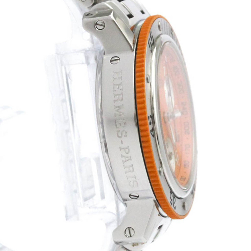 愛馬仕 Clipper Diver 計時石英女士手錶 CL2.316 拋光-7