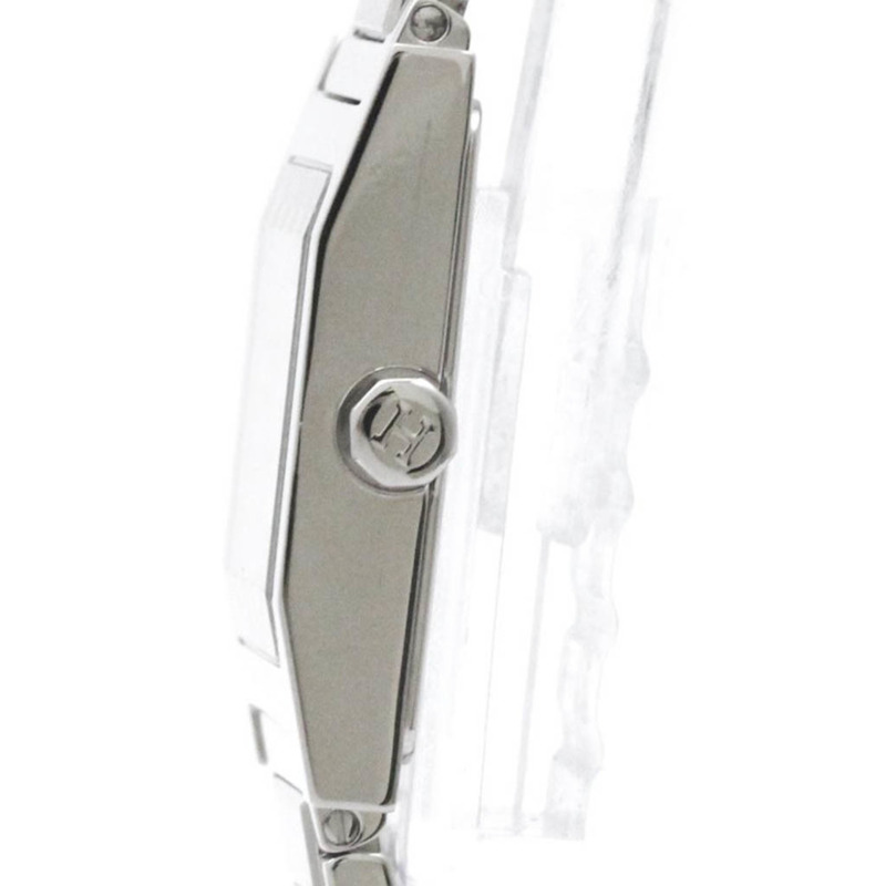 愛馬仕 Tandem 藍色 MOP 錶盤鋼質石英女士手錶 TA1.210 拋光-3