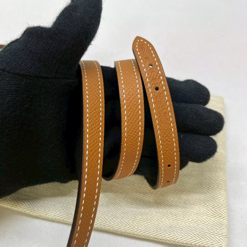 HERMES Medor鉚釘金鍊腰帶-5