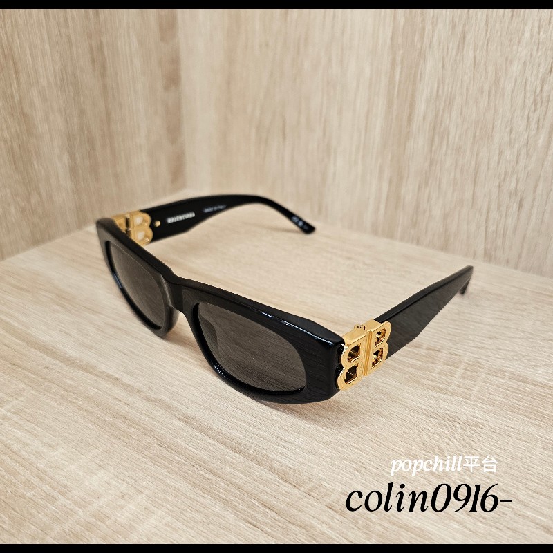 [品況優出清❣️] Balenciaga巴黎世家BBLogo Dynasty太陽眼鏡-0