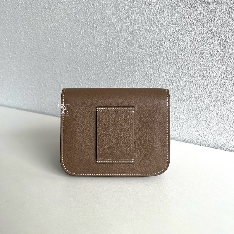 閒置新🙌🏻 送揹帶 Hermès 愛馬仕 Constance Slim 大象灰銀釦-5