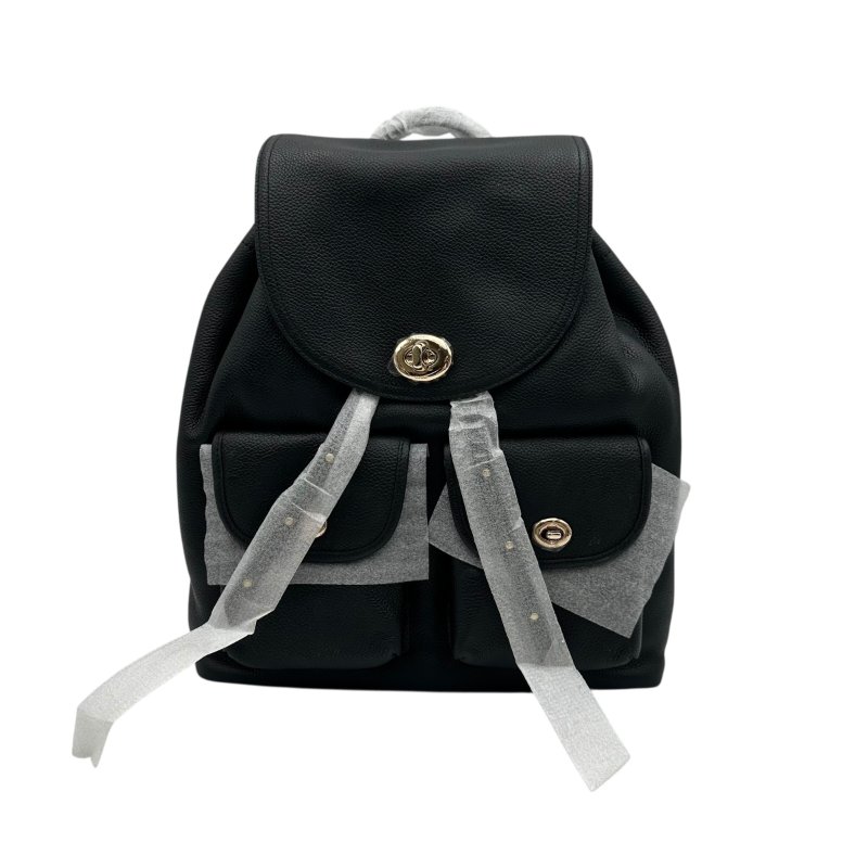 【美收精品】COACH 黑色後背包 B-914【隔月月中將轉賣至日本 上架期限30天】-0