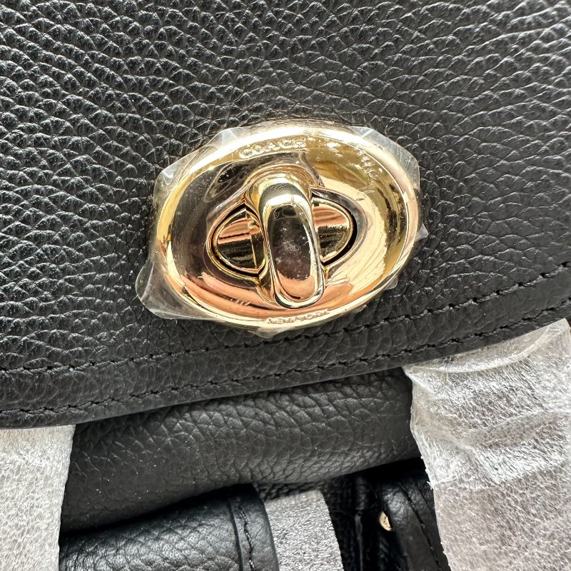 【美收精品】COACH 黑色後背包 B-914【隔月月中將轉賣至日本 上架期限30天】-7