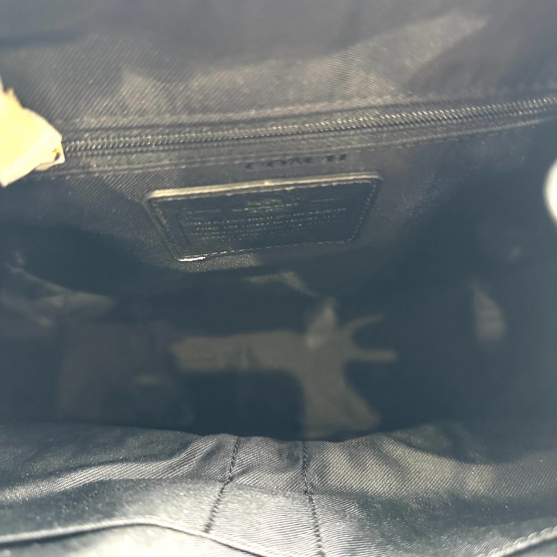 【美收精品】COACH 黑色後背包 B-914【隔月月中將轉賣至日本 上架期限30天】-8