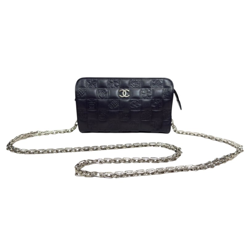 CHANEL *自加鏈>送無品牌扣+無品牌鏈帶* 斜背包-3