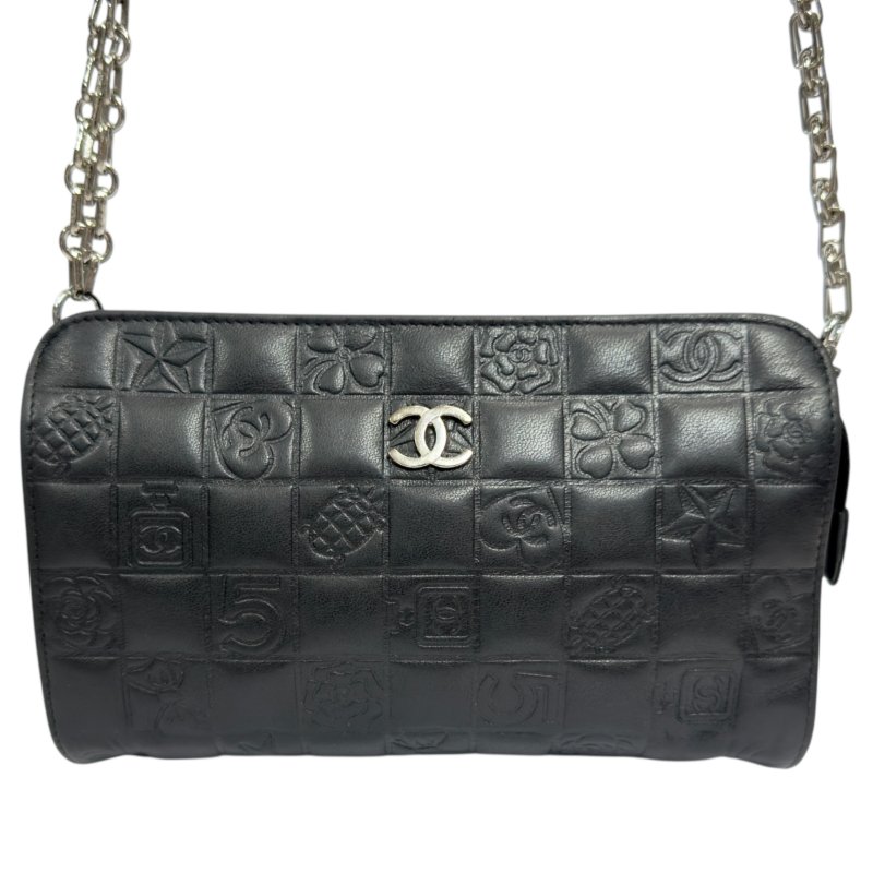 CHANEL *自加鏈>送無品牌扣+無品牌鏈帶* 斜背包-5