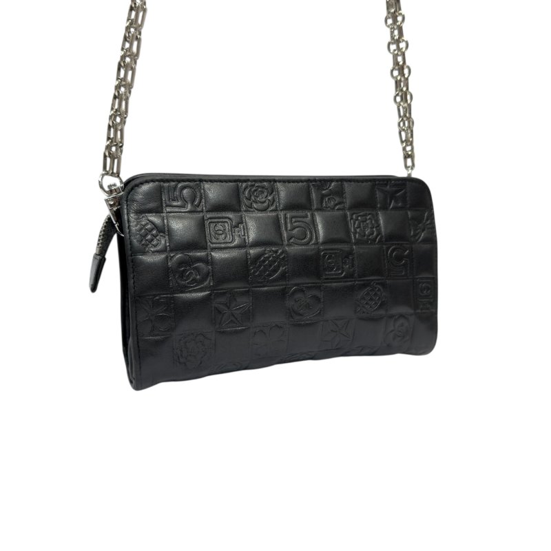 CHANEL *自加鏈>送無品牌扣+無品牌鏈帶* 斜背包-10