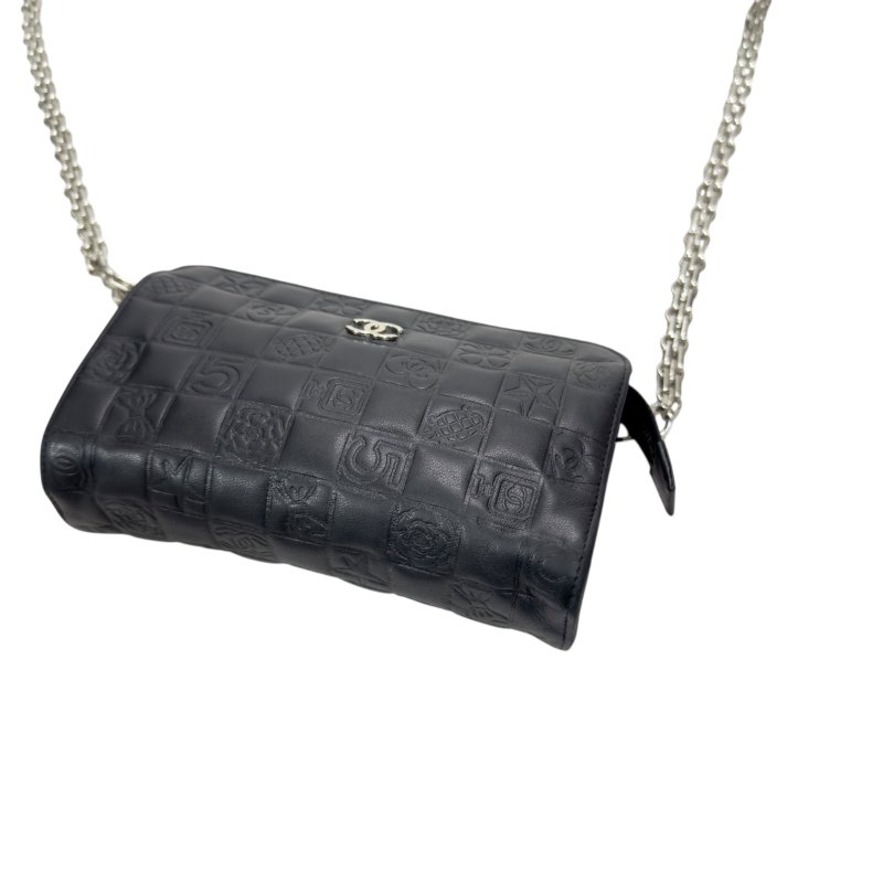 CHANEL *自加鏈>送無品牌扣+無品牌鏈帶* 斜背包-13