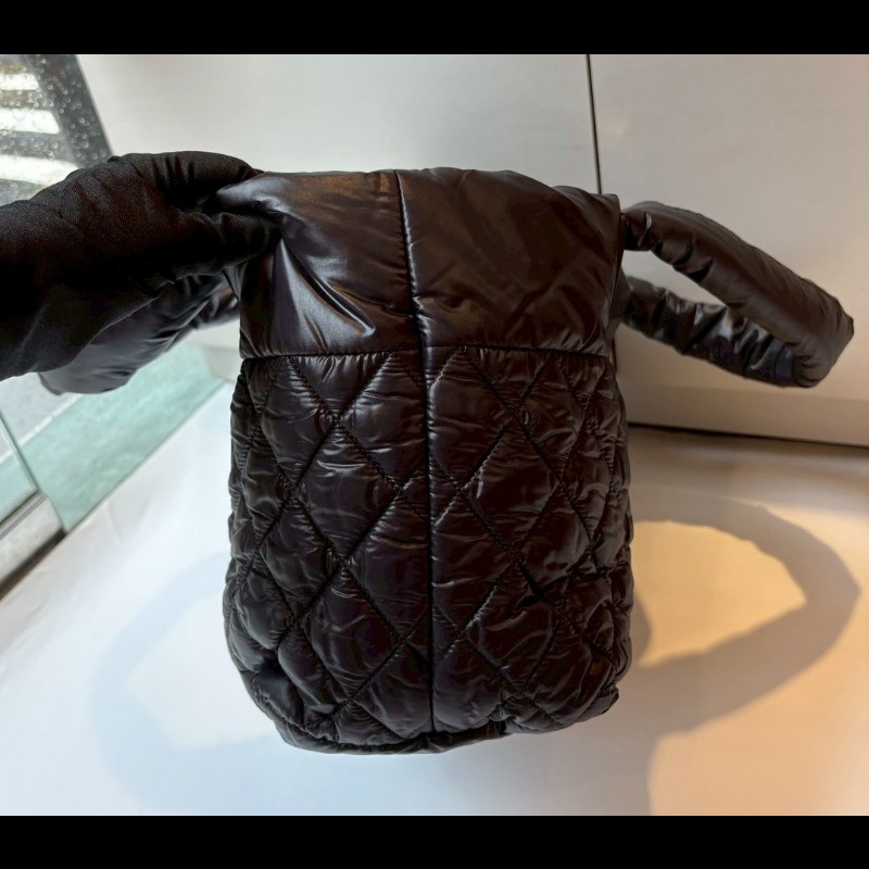 Chanel 黑色尼龍托特包小號 cocoon-7