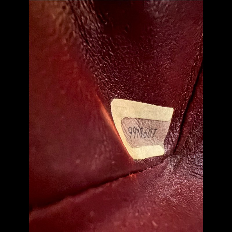 Chanel 金鍊黑羊皮菱格口蓋包 老香 vintage-17