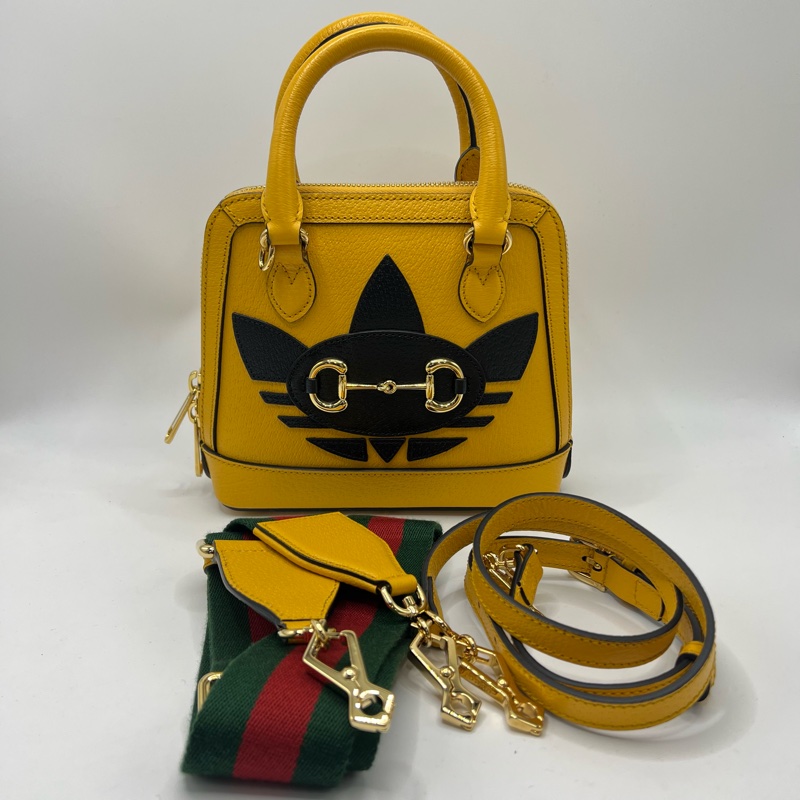 Gucci *adidas 联名贝壳包-6