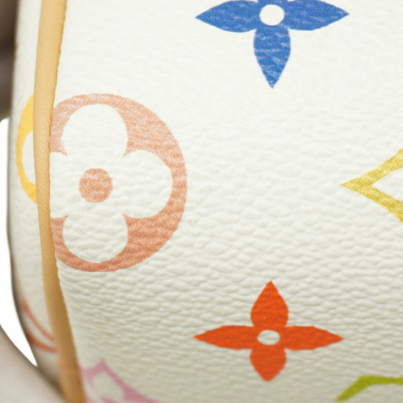 Louis Vuitton Monogram Multicolore LVxTM Nano Speedy 手提包 M13391 白色,女士兩用包-9