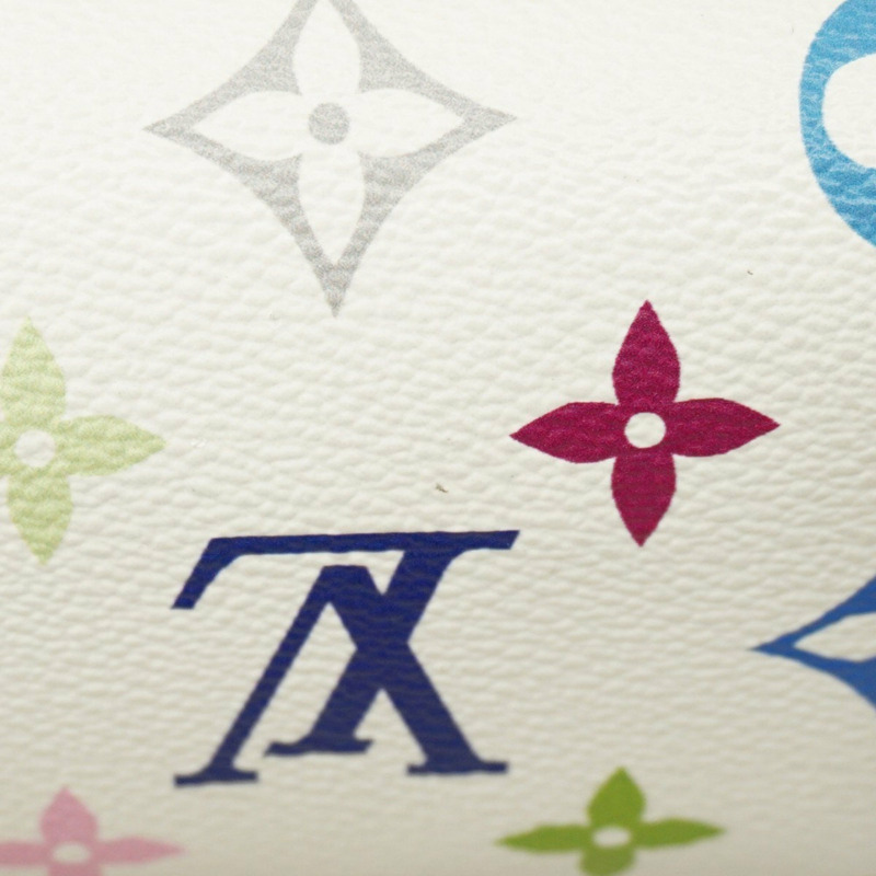 Louis Vuitton Monogram Multicolore LVxTM Nano Speedy 手提包 M13391 白色,女士兩用包-10