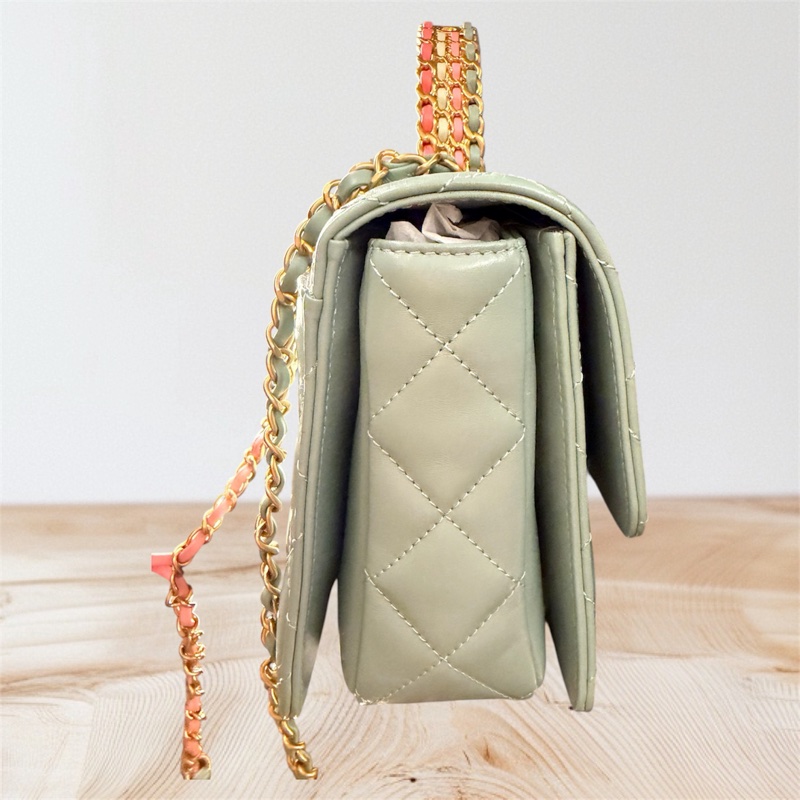 CHANEL2023春夏系列包款/湖水綠-3