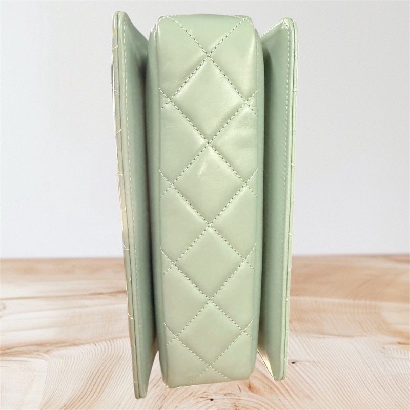 CHANEL2023春夏系列包款/湖水綠-8