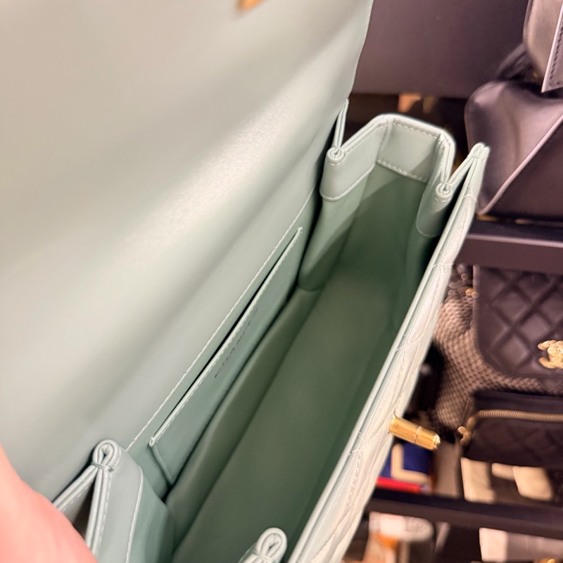 CHANEL2023春夏系列包款/湖水綠-9