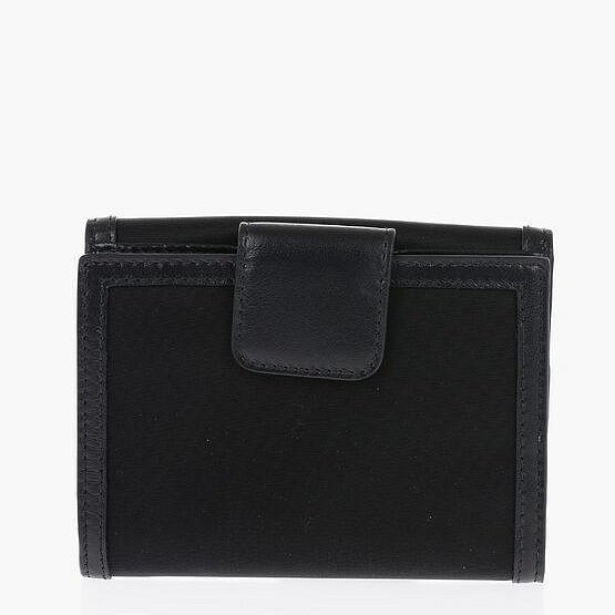 💎Han's house精品服飾💎 PRADA 三角鐵牌 尼龍 牛皮 零錢袋 短夾 義大利製-2