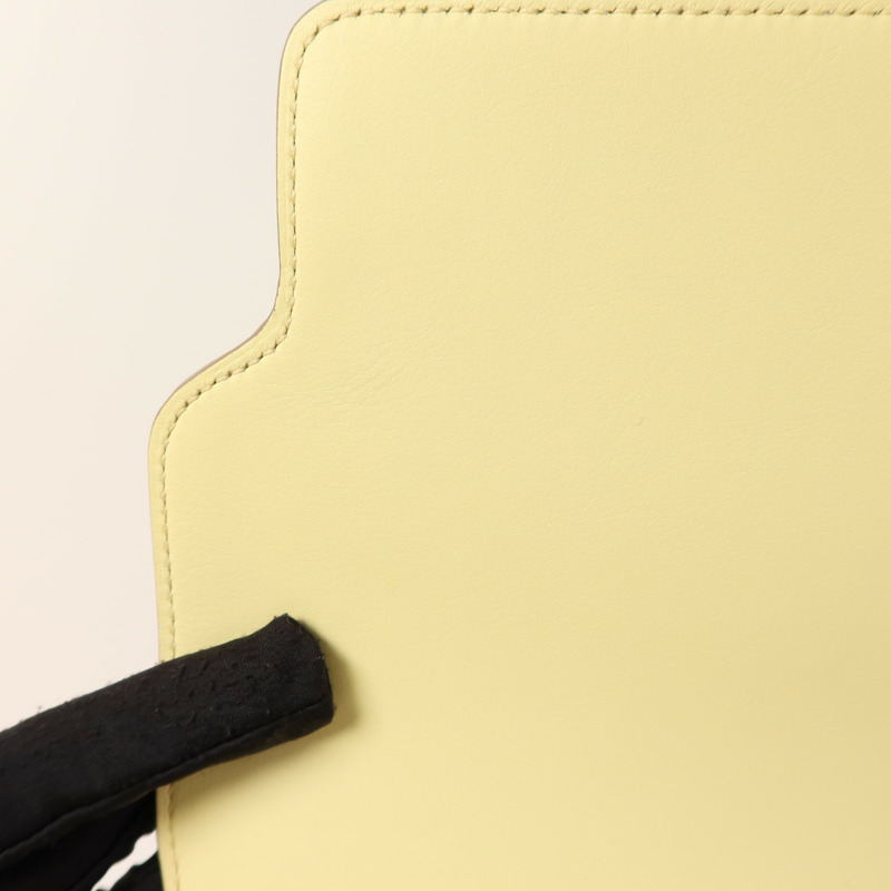 HERMES Swift皮革Roulis Mini銀扣肩背袋Jaune Milton-5