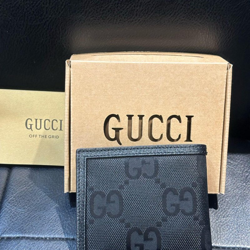 💎Han's house精品服飾💎GUCCI 古馳 老花 尼龍 錢包 短夾 625573-3