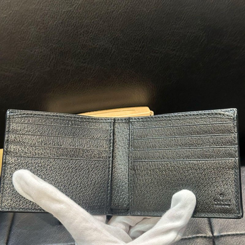 💎Han's house精品服飾💎GUCCI 古馳 老花 尼龍 錢包 短夾 625573-4