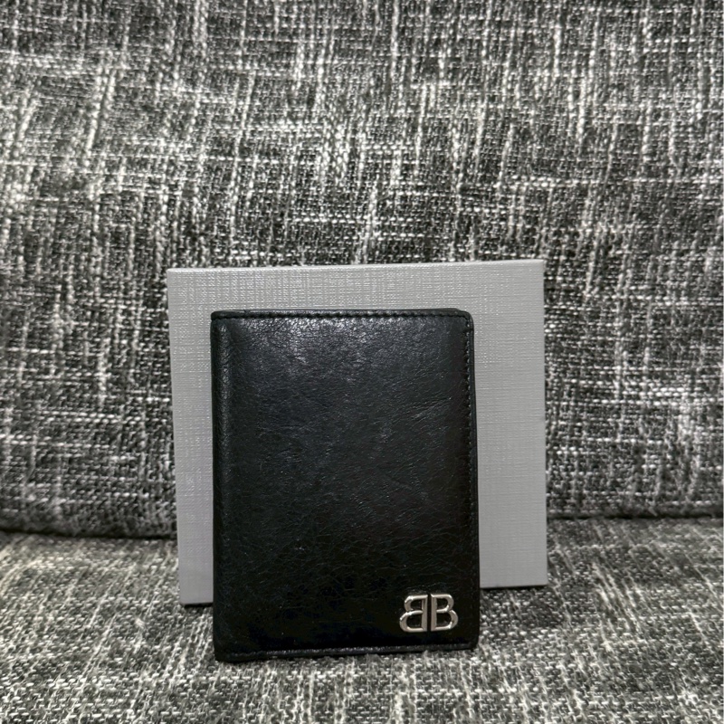 巴黎世家BB牛皮卡包-0