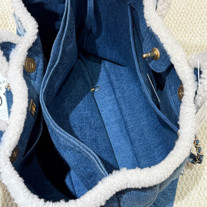 99🆕Chanel香奈儿 手工坊羊羔毛tote包-11