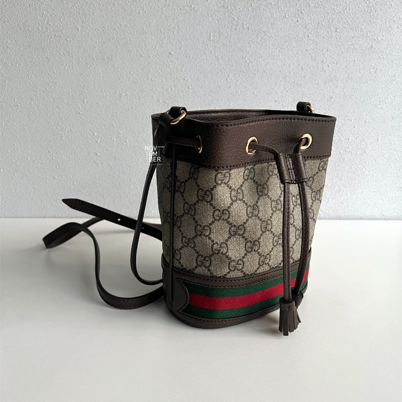99新🆕 Gucci 古馳 老花水桶包-1