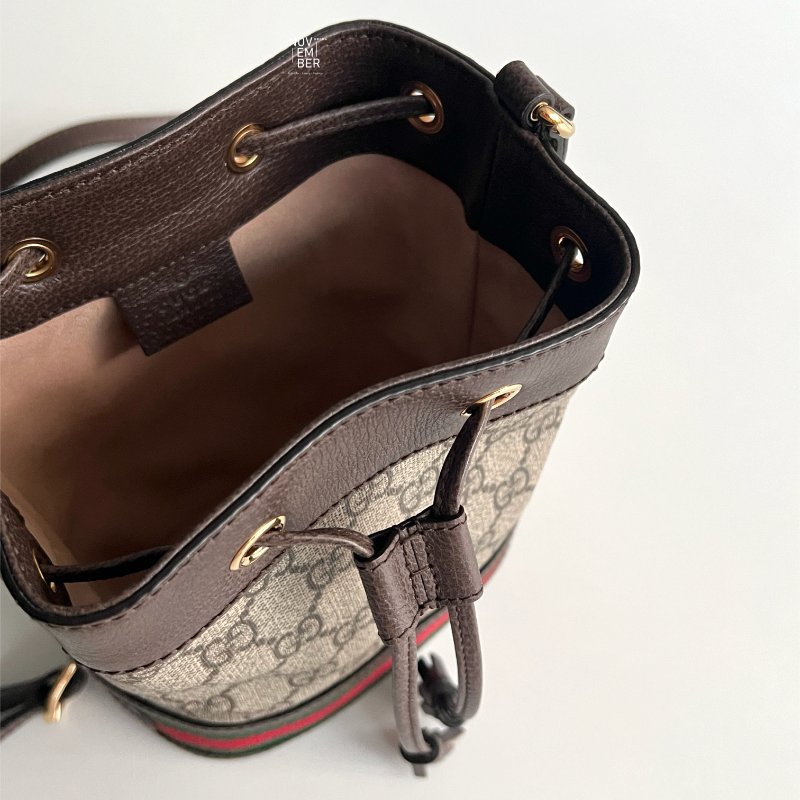 99新🆕 Gucci 古馳 老花水桶包-3