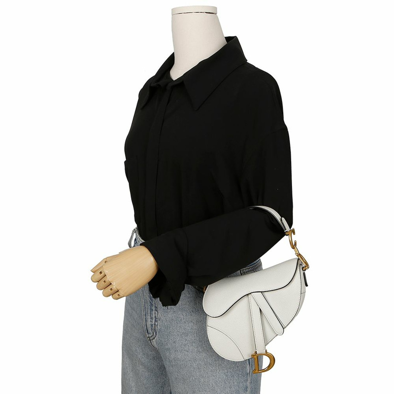 【包稅】DIOR M0447CBAA 迷你馬鞍單肩包-12