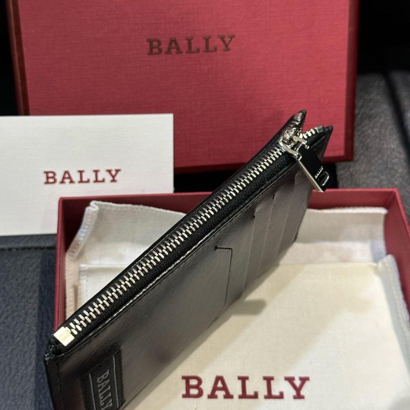 💎Han's house精品服飾💎Bally 拉鍊 卡夾 小牛皮 零錢包 卡夾-3
